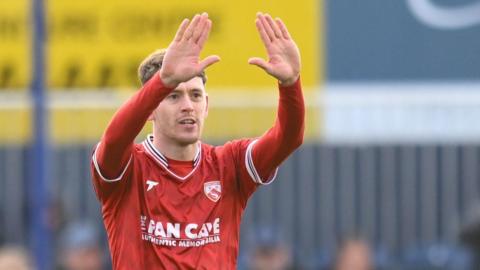 Ben Tollitt scored late on to give Morecambe victory 