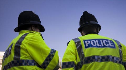 Stock image of police
