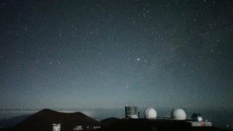 The W.M. Keck Observatory in Hawaii.

 