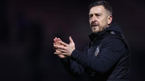 Port Vale boss Jon Brady