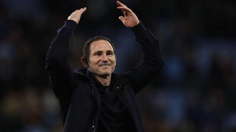 Frank Lampard, applauding fans.