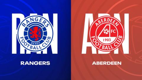 Rangers and Aberdeen badges