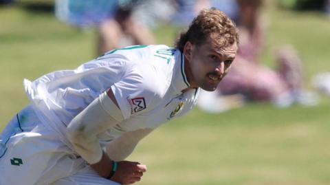 Ruan de Swardt in action for South Africa