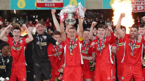Cliftonville lift the BetMcLean Cup