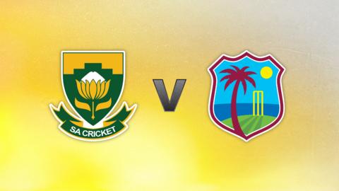 South Africa v West Indies badge graphic