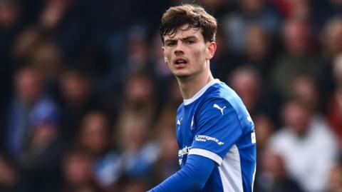 Jenson Metcalfe in action for Chesterfield