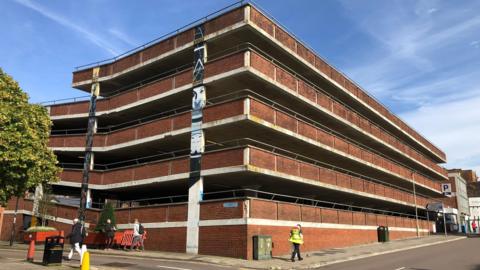 Longsmith Street Car Park in Gloucester