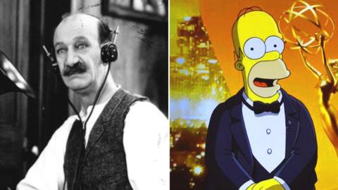 Homer Simpson & James Finlayson