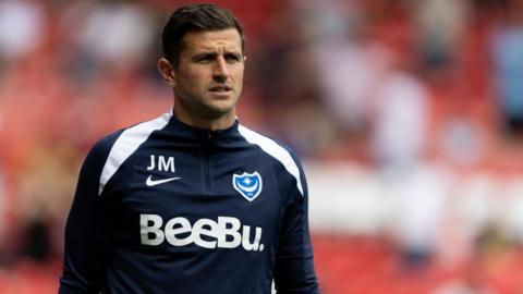 Portsmouth head coach John Mousinho