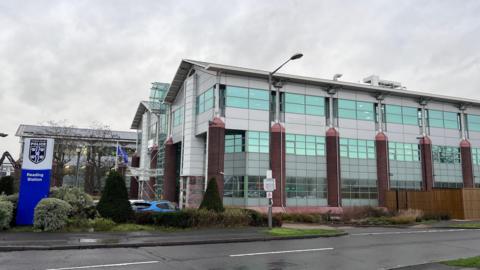 A general view of Reading police station, a three storey office building.