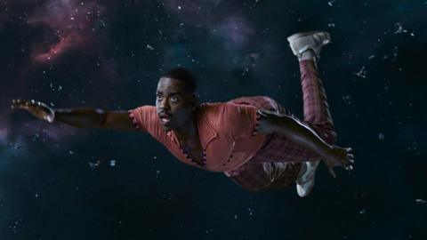 Ncuti Gatwa in space as Doctor Who