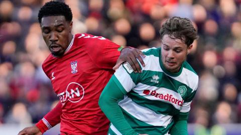 York v Yeovil match action