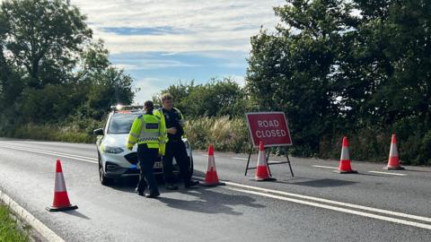 Road closed