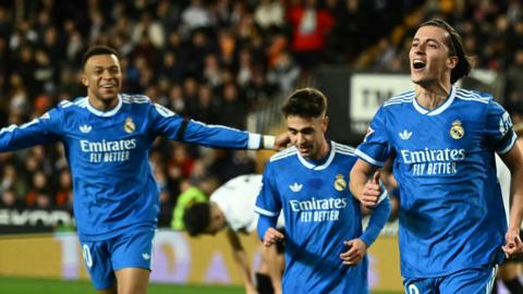 Real Madrid celebrate