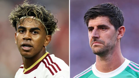 Lamine Yamal & Thibault Courtois