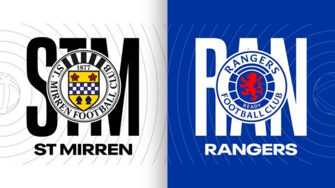 St Mirren and Rangers badges