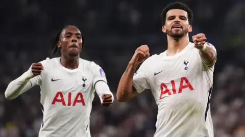 Solanke celebrates