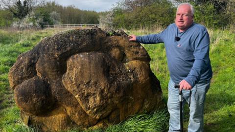 Image of Alan Burgess standing at the Birch Grove site