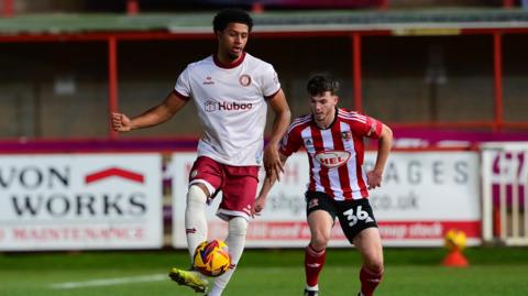Bristol City U21 striker Olly Thomas
