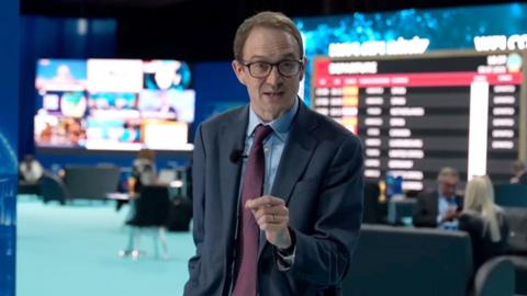 Chris Mason wearing a tie