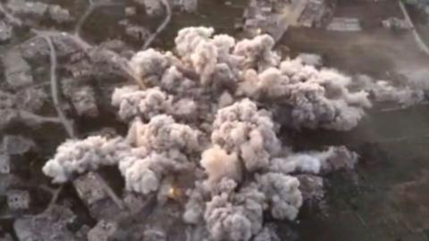 Verified videos show Israeli controlled demolitions in southern Lebanon 