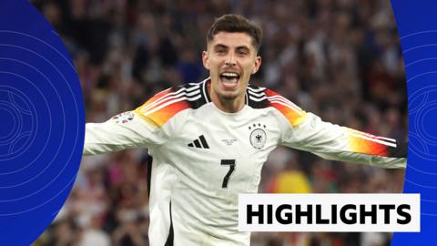 Kai Havertz celebrates