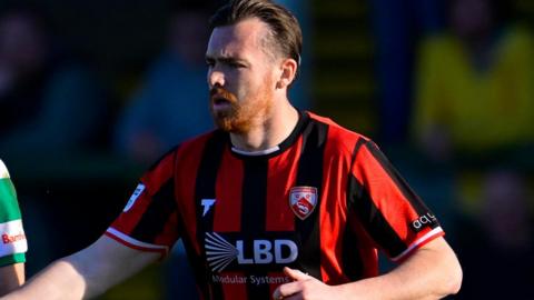 Jack Nolan in action for Morecambe last season