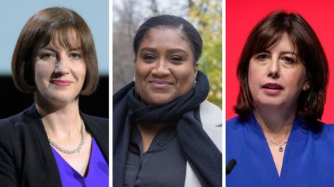 Bridget Phillipson, Bell Ribeiro-Addy and Lucy Powell