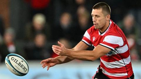 Gloucester Rugby player Ross Byrne