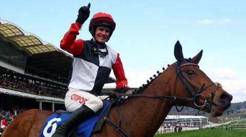 Danny Mullins celebrates