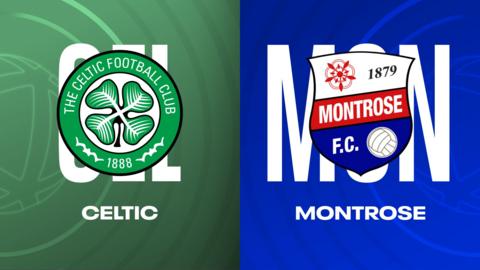 Celtic and Montrose badges
