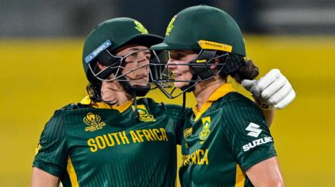 Tazmin Brits and Laura Wolvaardt