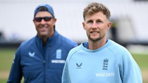 England captain Joe Root trains at Headingley