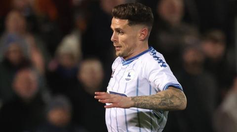Gavan Holohan playing for Hartlepool