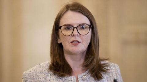 File photo dated 1/7/2024 of Stormont's economy Minister Dr Caoimhe Archibald