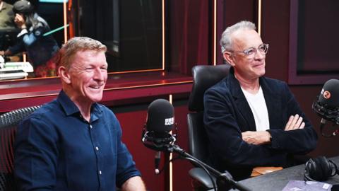 Tim Peake and Tom Hanks on BBC Radio 2