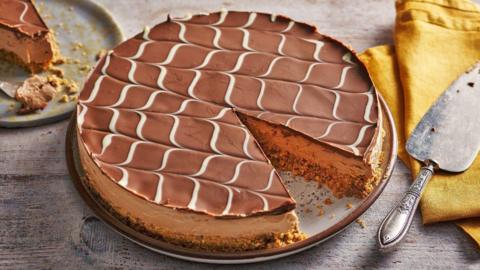 Easy chocolate cheesecake