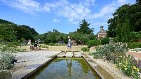 The garden at Beningbrough Hall