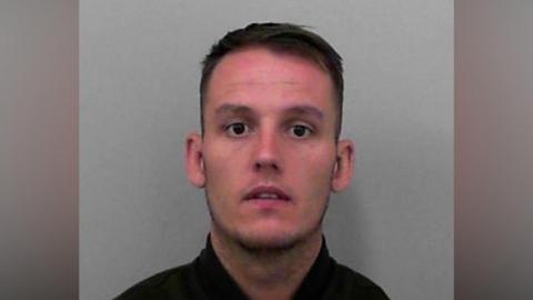 Custody image of Joe Hatherall.