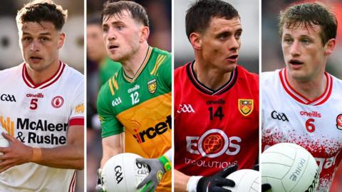 Michael McKernan, Conor O'Donnell, Pat Havern and Brendan Rogers