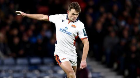 Ross Thompson in action for Edinburgh