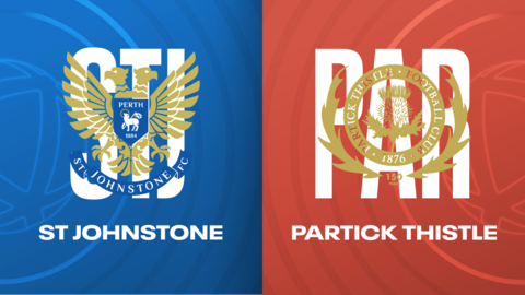 St Johnstone and Partick Thistle badges