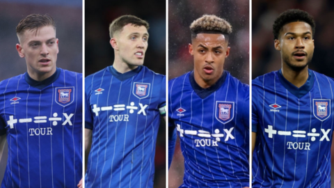 Liam Delap, Dara O'Shea, Omari Hutchinson, Jens Cajuste