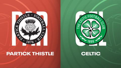 Partick Thistle and Celtic badges