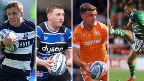 AJ MacGinty, Finn Russell, George Ford and Handre Pollard