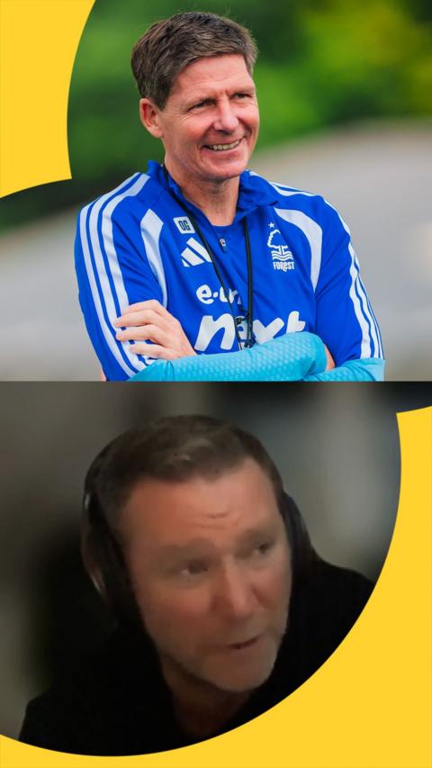 Oliver Glasner and Kevin Nolan