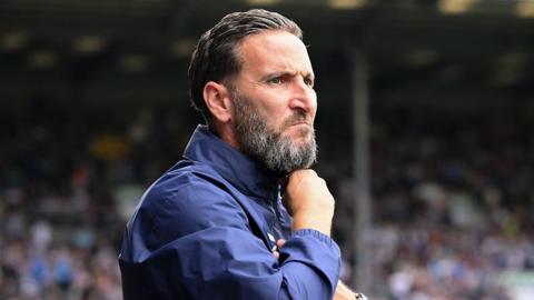 Notts County head coach Martin Paterson