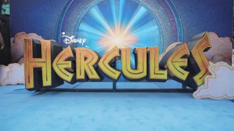 Disney Hercules sign.