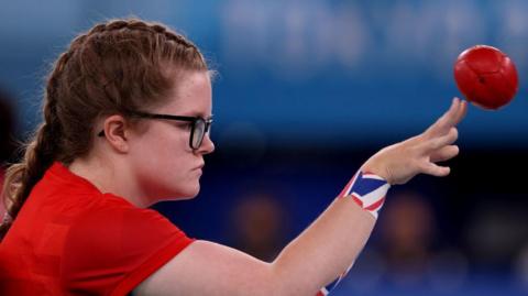 Claire Taggart from Northern Ireland is competing in her third Paralympics