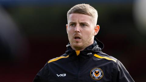 Keenan Patten in Newport colours